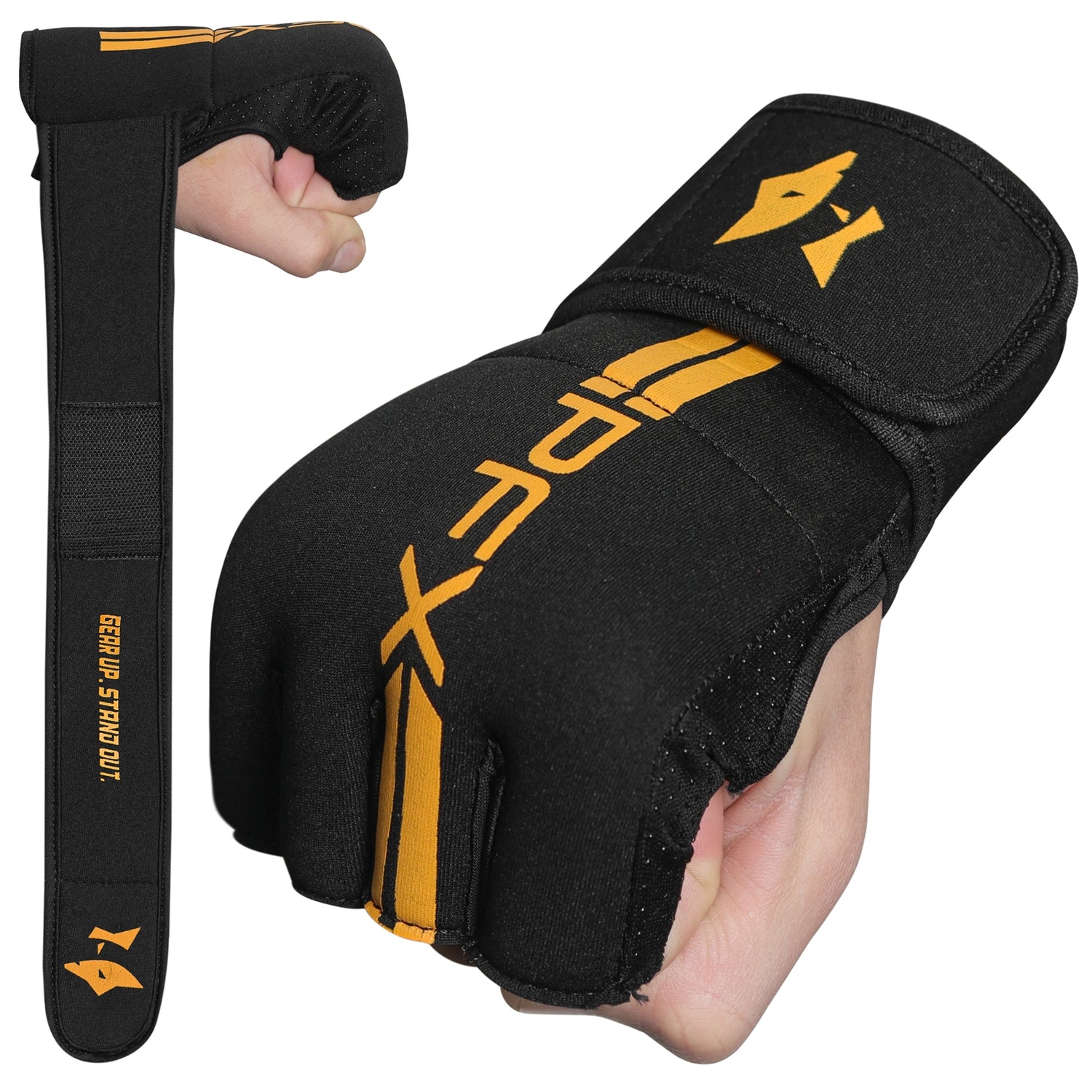PFX Golden Series Gel Inner Gloves – Quick-Wrap Hand Protection