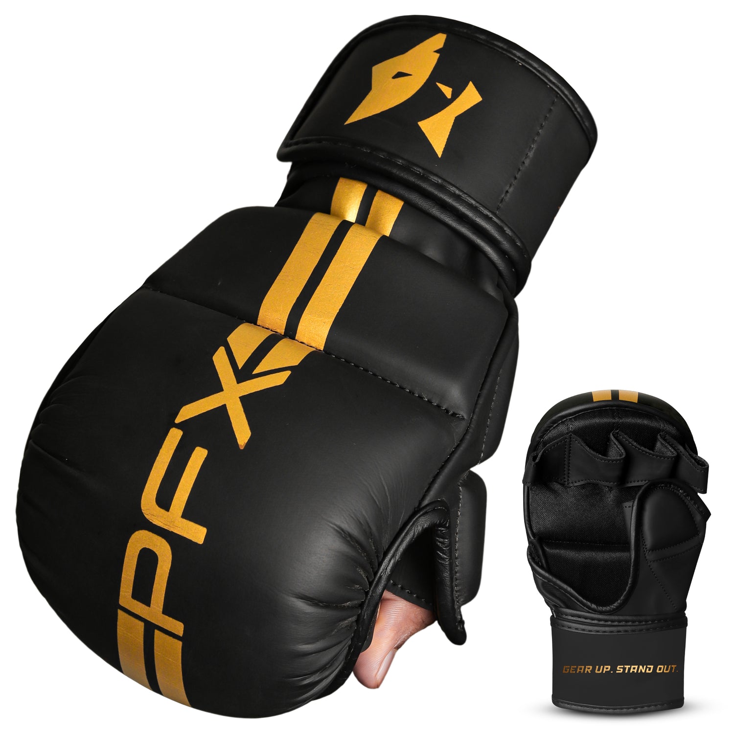 PFX Sports MMA Sparring Gloves – Heavy Duty Padded Training & Grappling Gloves