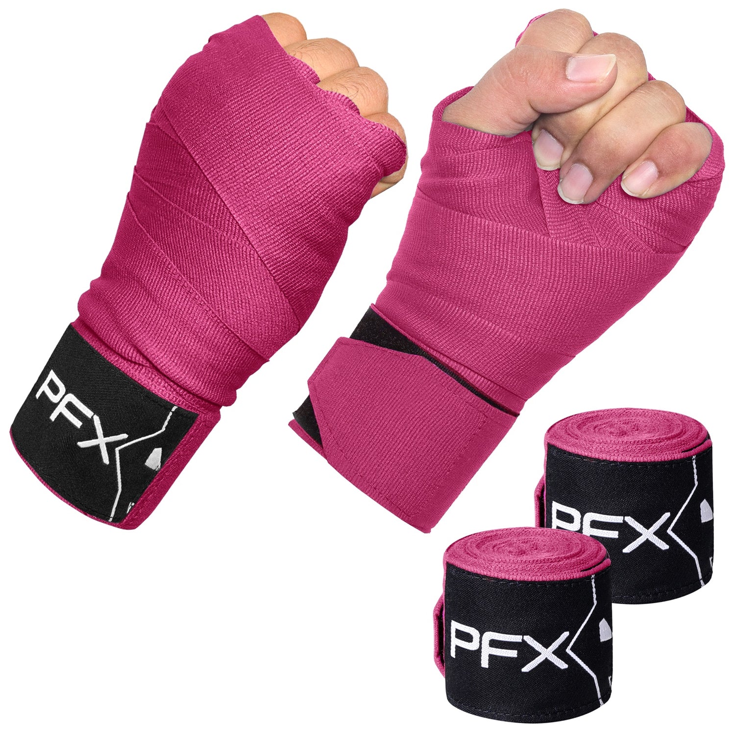 PFX Sports Professional Boxing Hand Wraps | 4.5M Extended Length