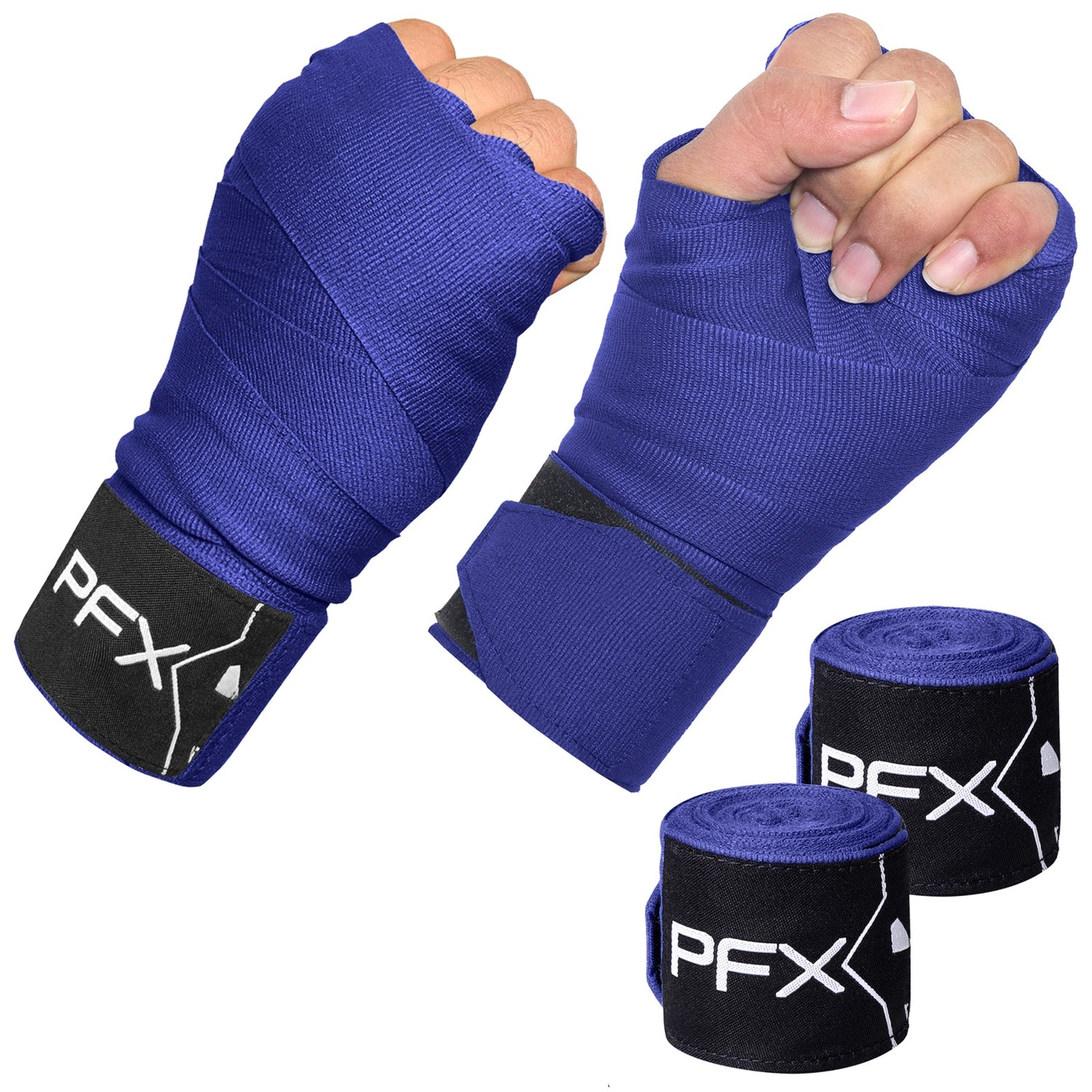 PFX Sports Professional Boxing Hand Wraps | 4.5M Extended Length