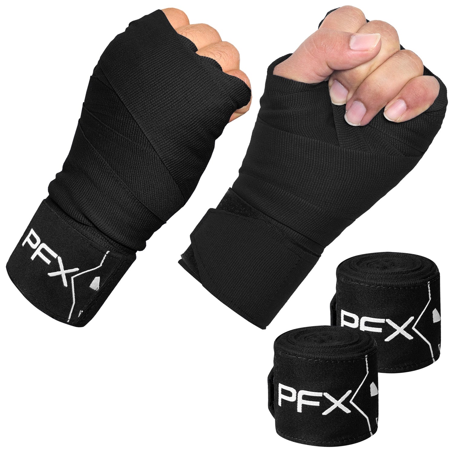 PFX Sports Professional Boxing Hand Wraps | 4.5M Extended Length