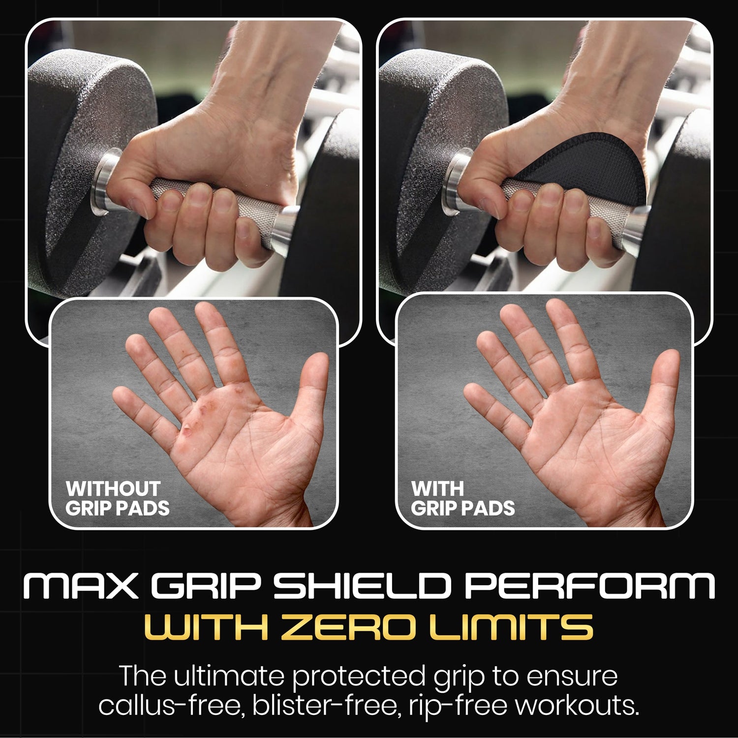 PFX Sports | Golden Reign Weightlifting Pads