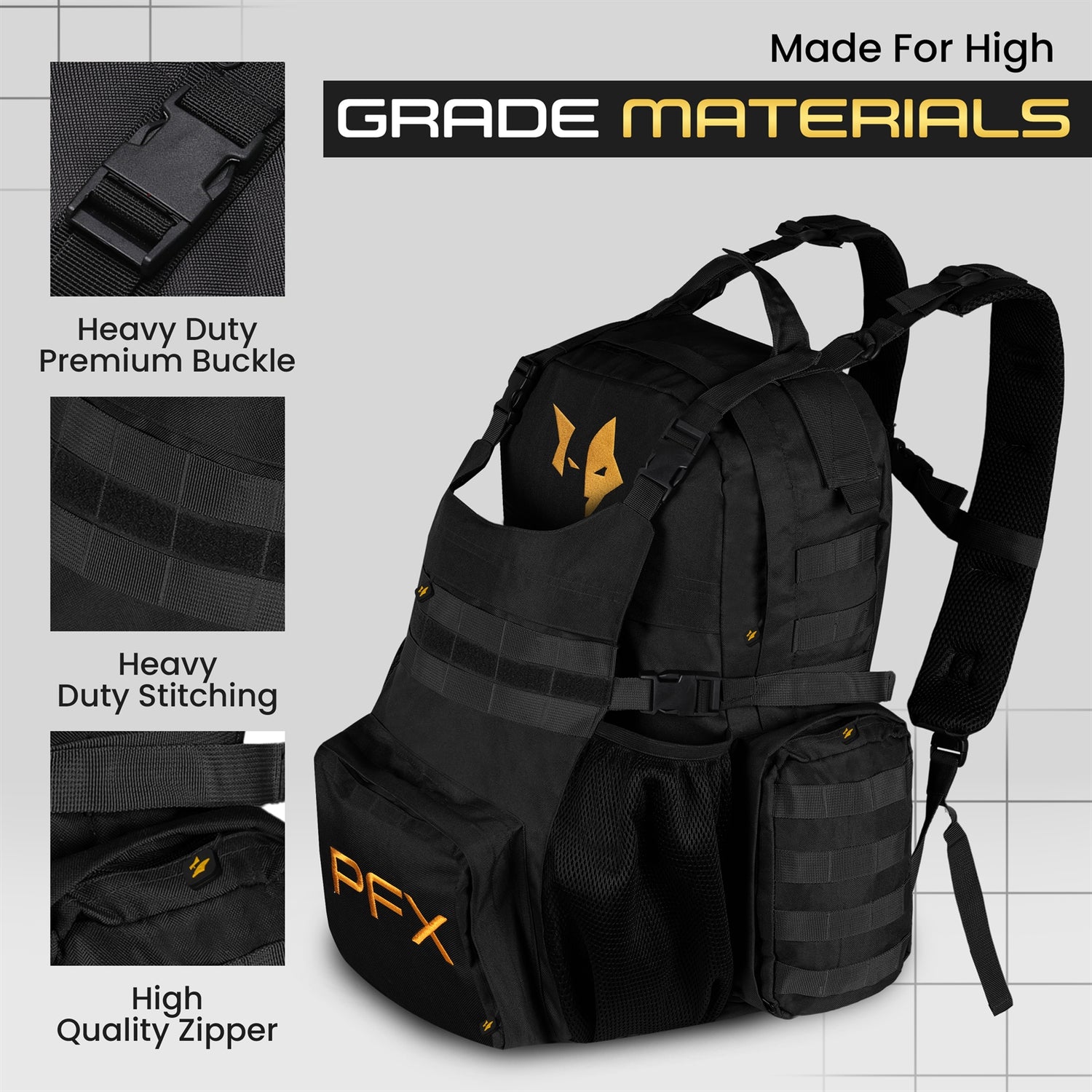 PFX Tactical Back Pack – Elite Outdoor Gear Carrier