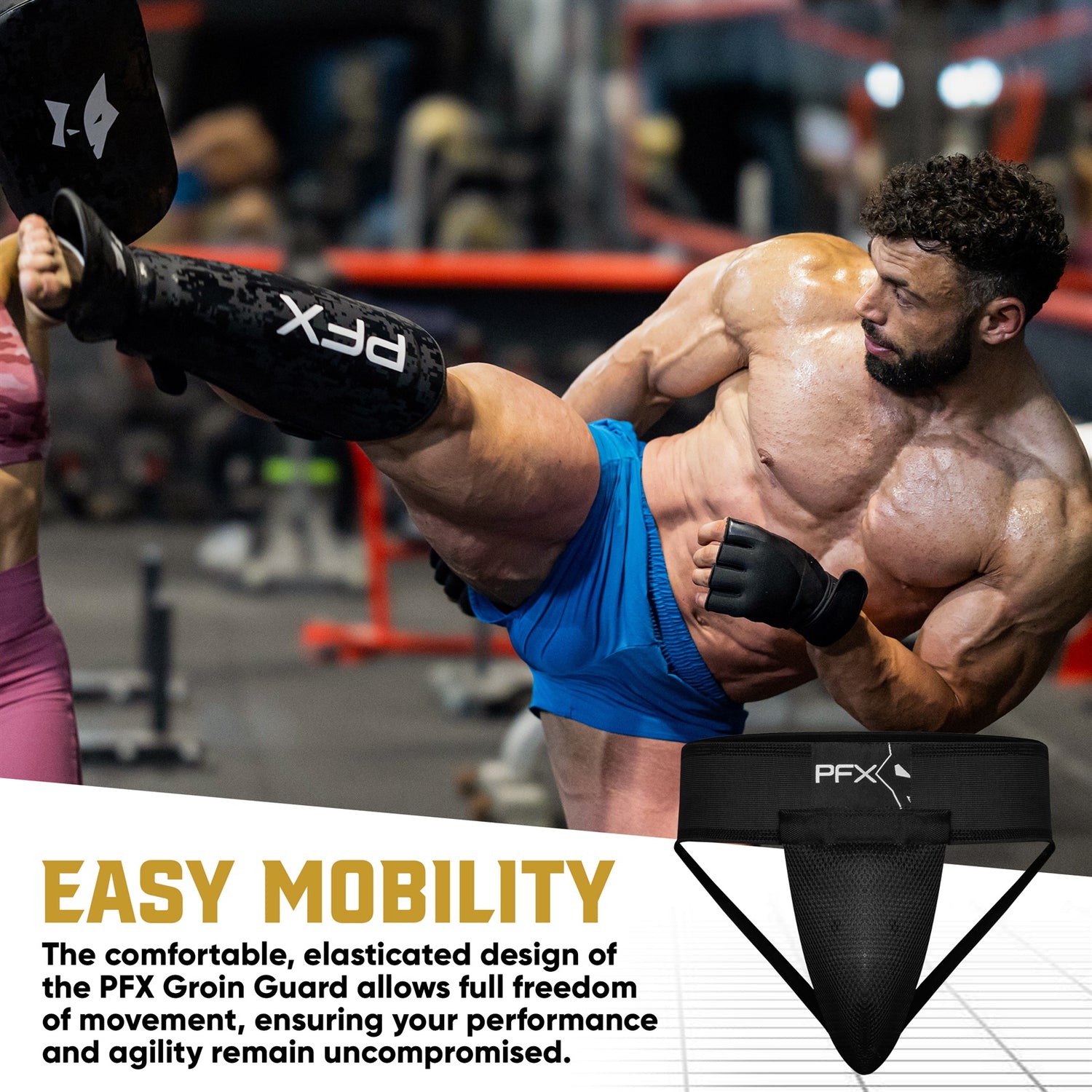 PFX Sports Professional Groin Guard & Cup Set | Essential Protection for Boxing & MMA