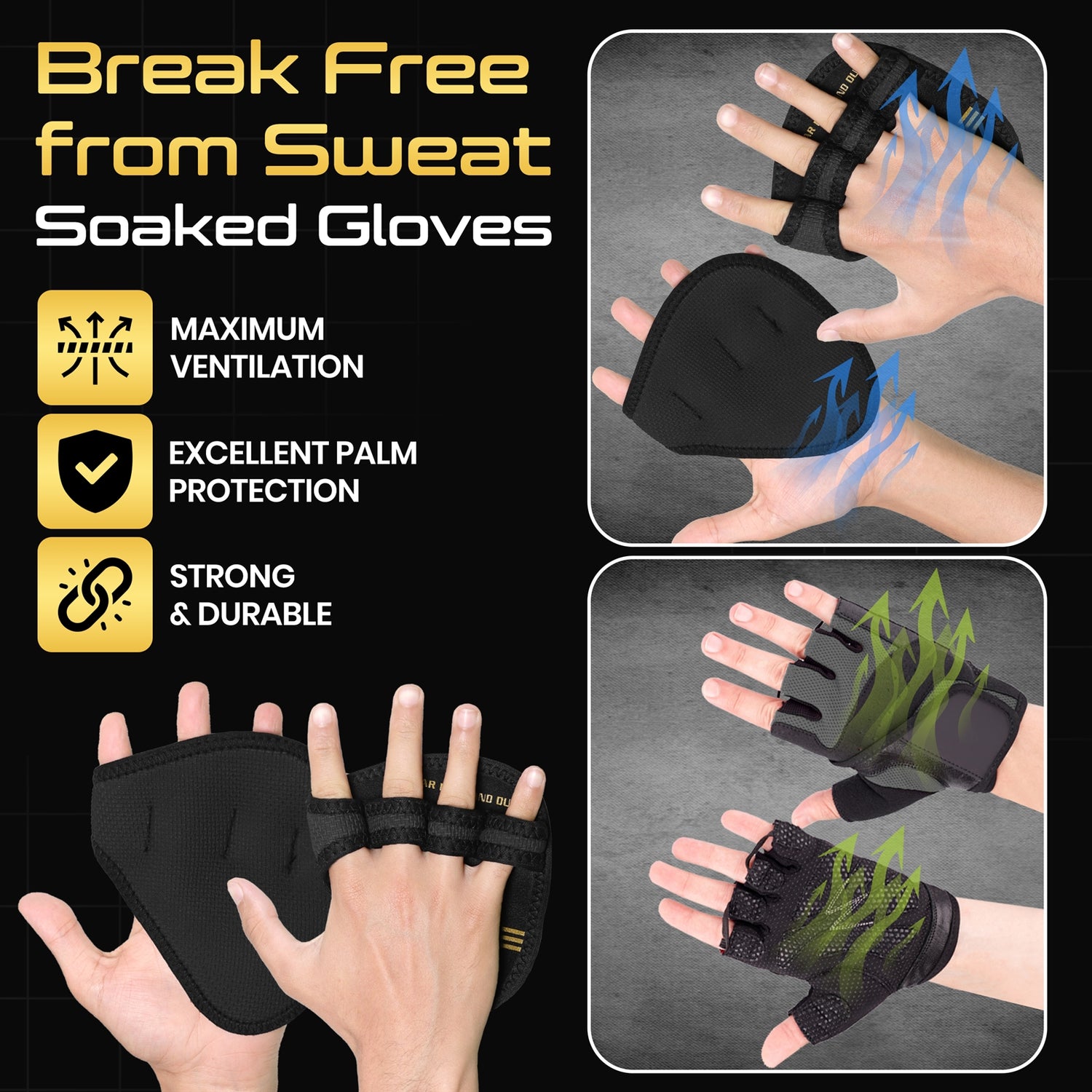 PFX Sports | Golden Reign Weightlifting Pads