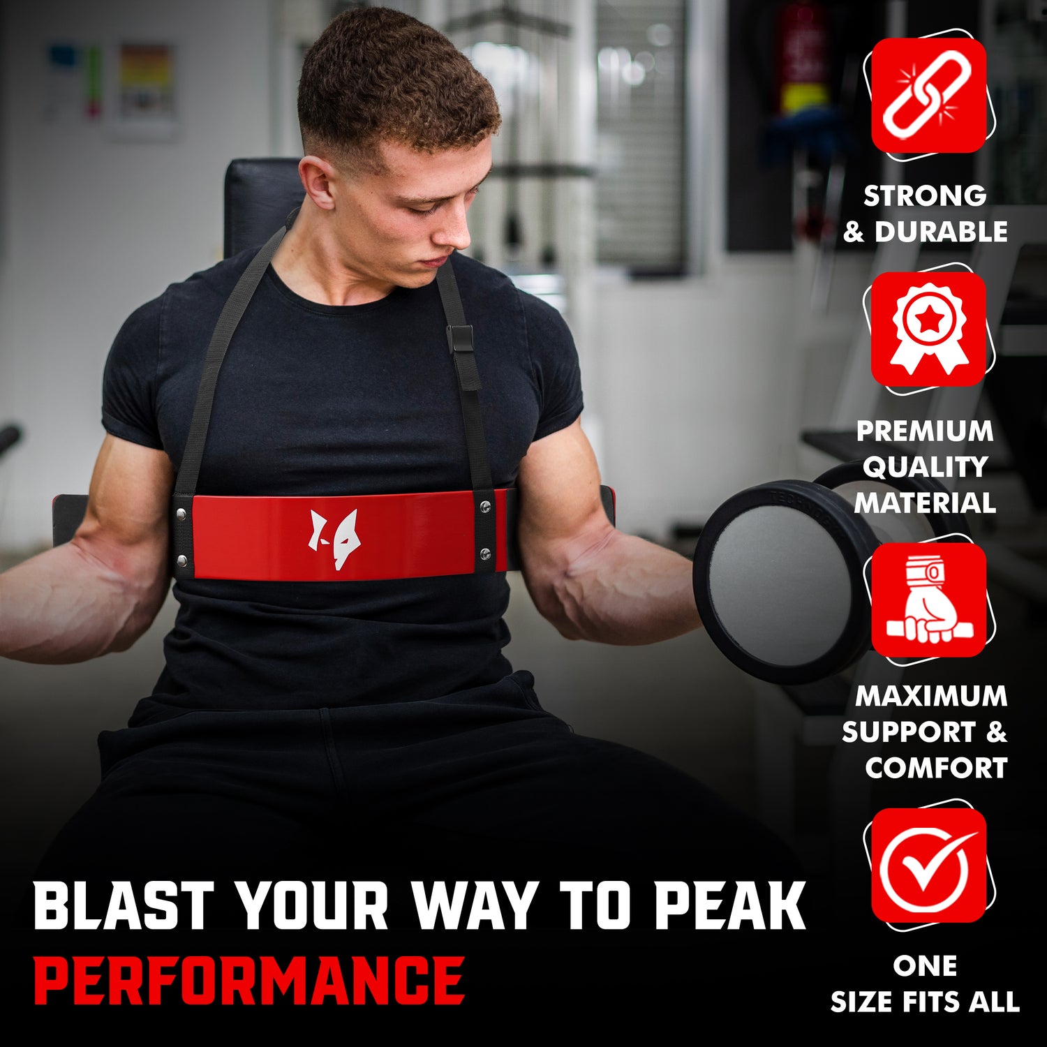 PFX Sports Arm Blaster for Biceps & Triceps