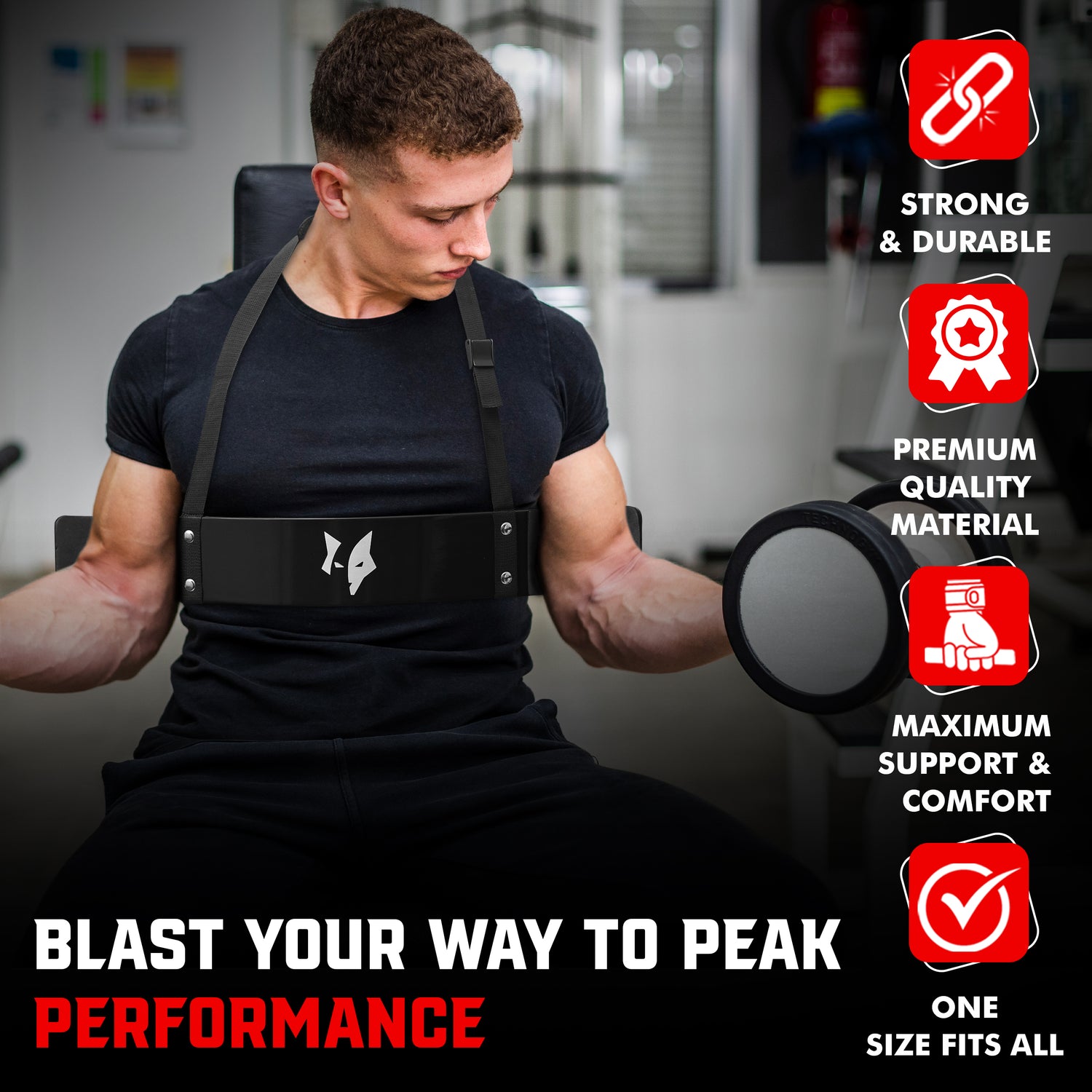 PFX Sports Arm Blaster for Biceps & Triceps