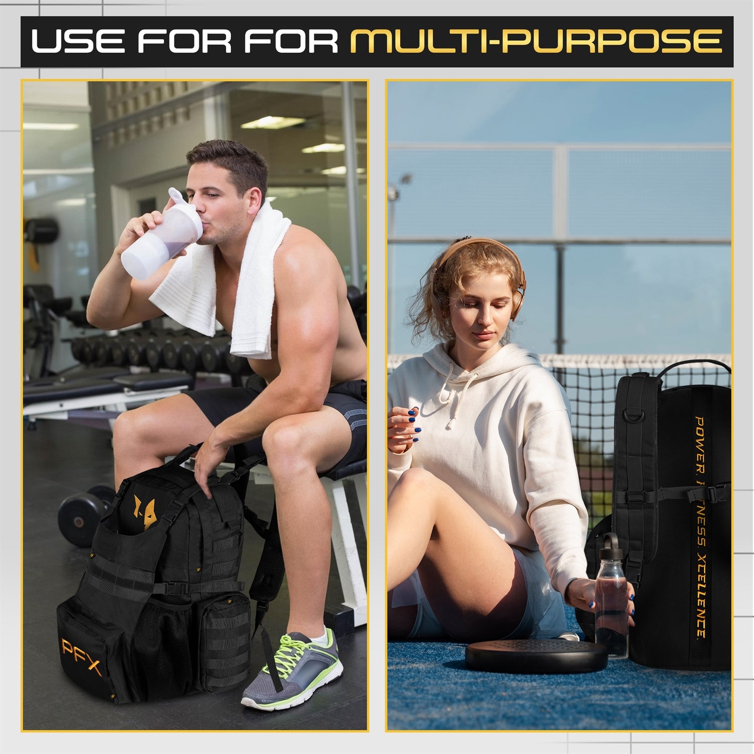 PFX Tactical Back Pack – Elite Outdoor Gear Carrier