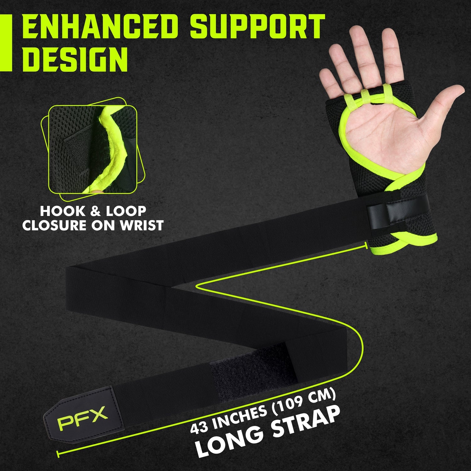 PFX Sports Fast Wraps | Quick-Wrap Boxing Inner Gloves for Knuckle Protection