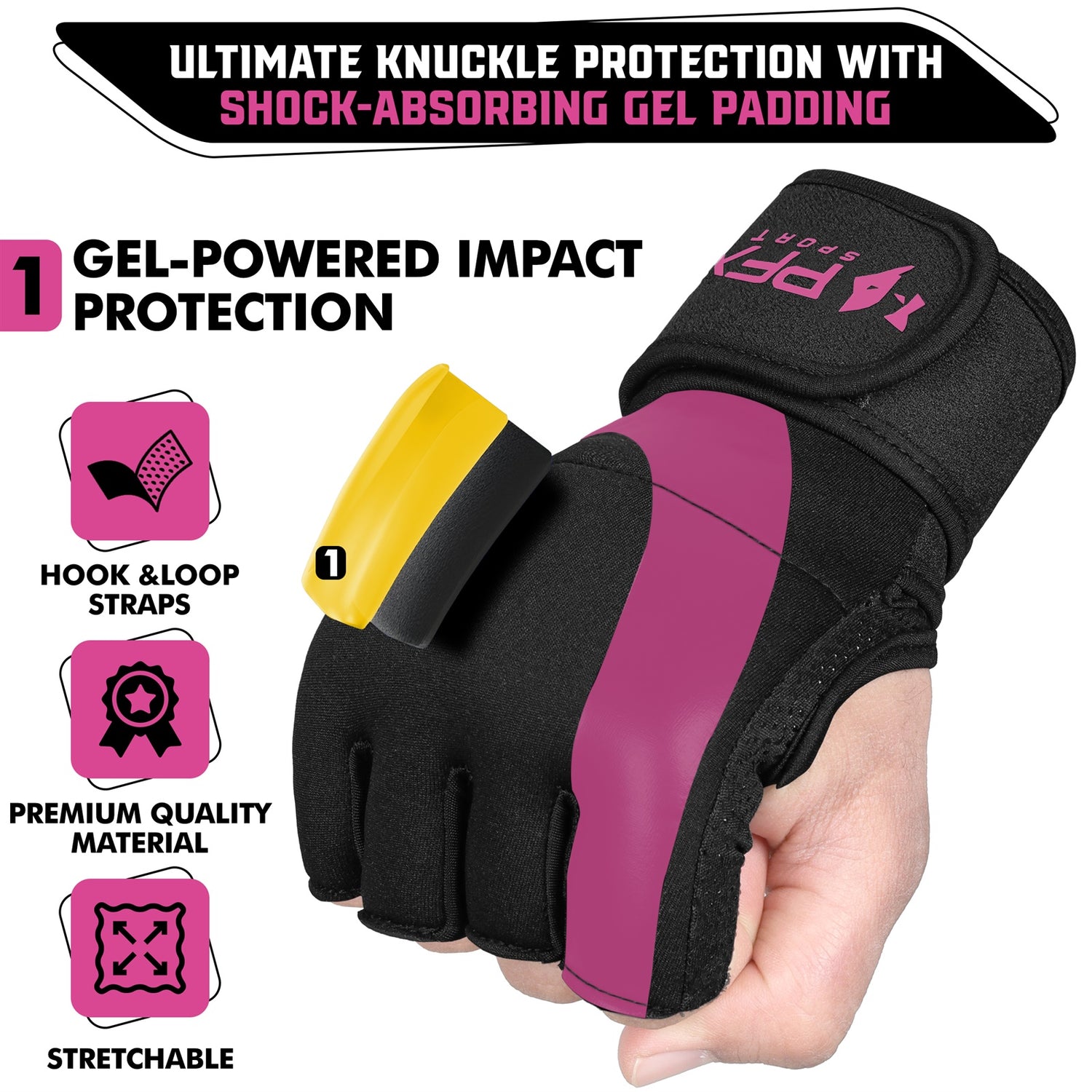 PFX Gel Inner Gloves for Boxing & MMA