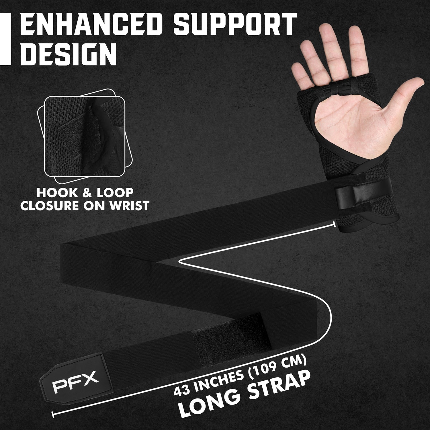 PFX Sports Fast Wraps | Quick-Wrap Boxing Inner Gloves for Knuckle Protection