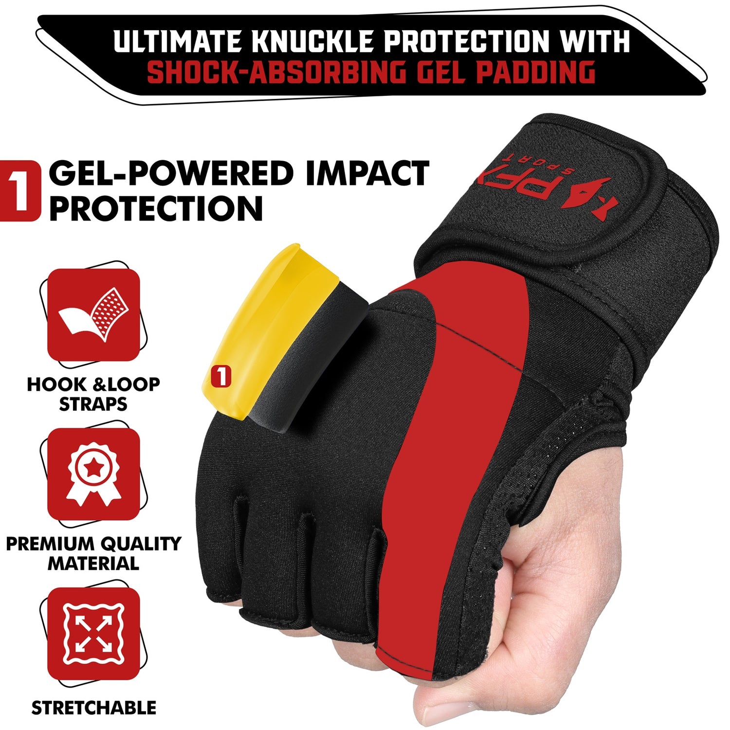PFX Gel Inner Gloves for Boxing & MMA