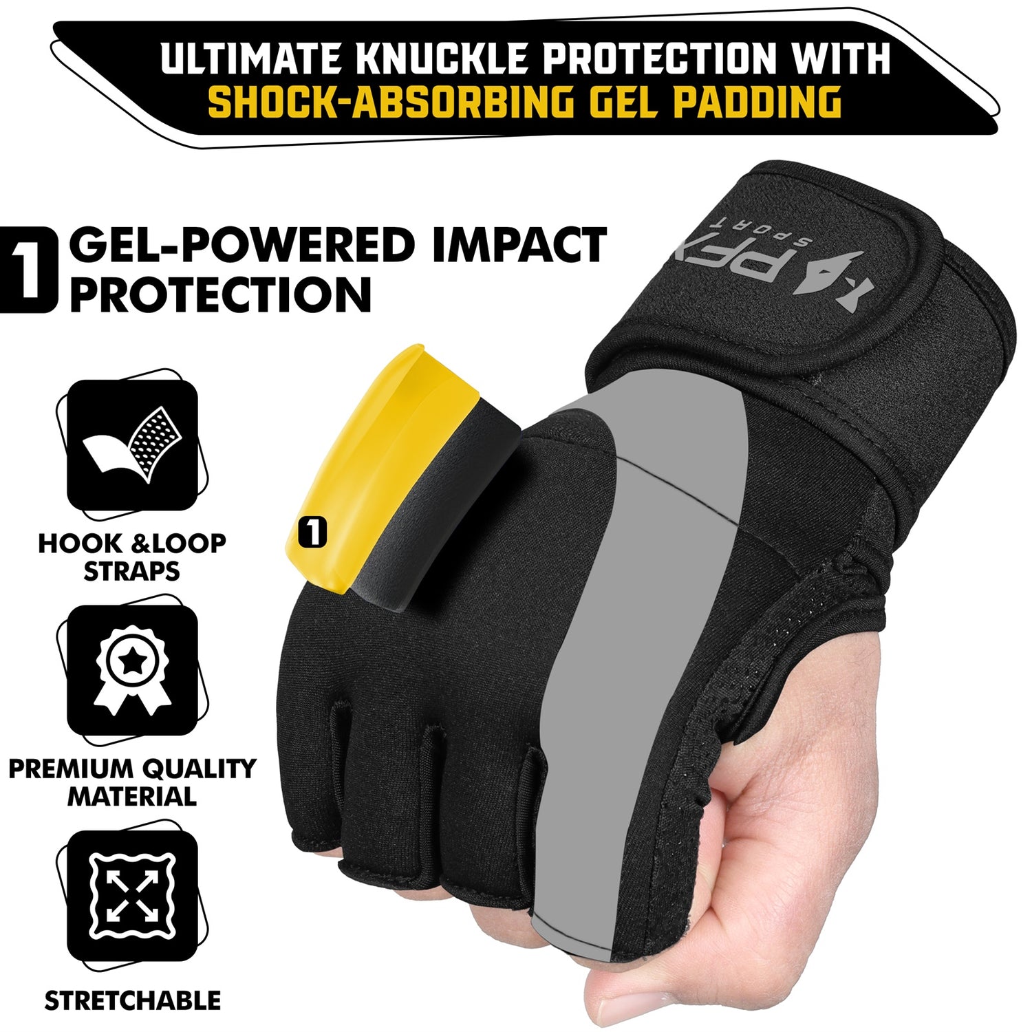 PFX Gel Inner Gloves for Boxing & MMA