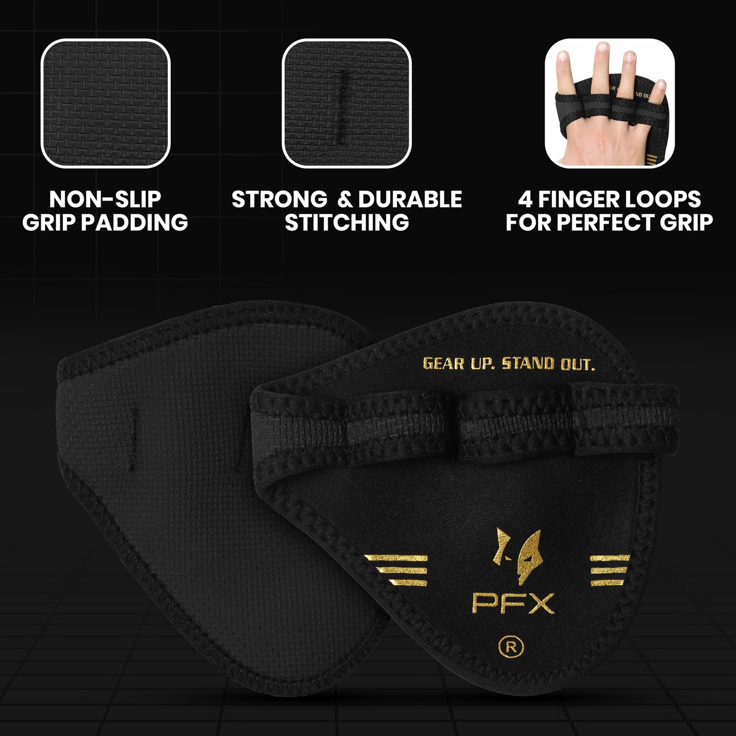 PFX Sports | Golden Reign Weightlifting Pads