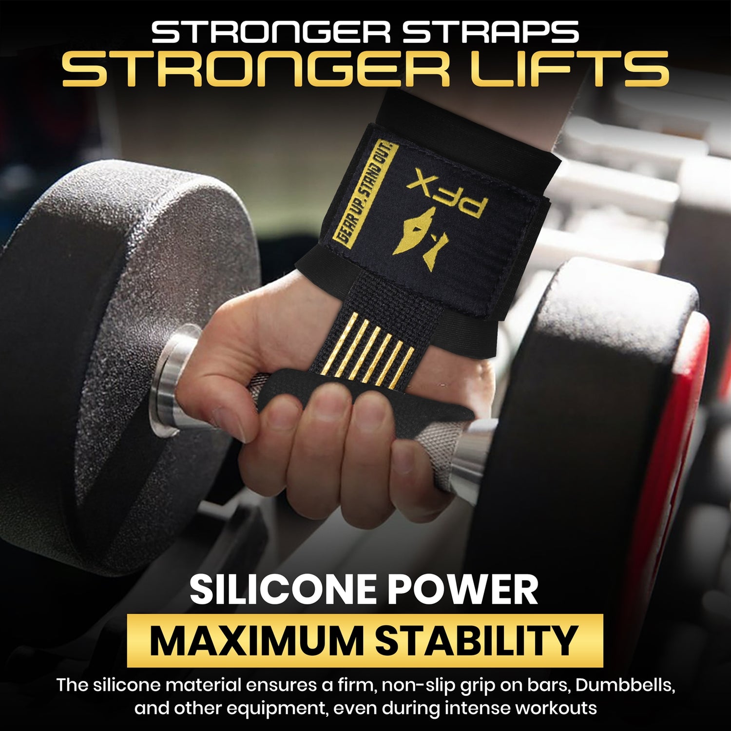 PFX Golden Series Wrist Wrap Straps – Elite Joint Stability