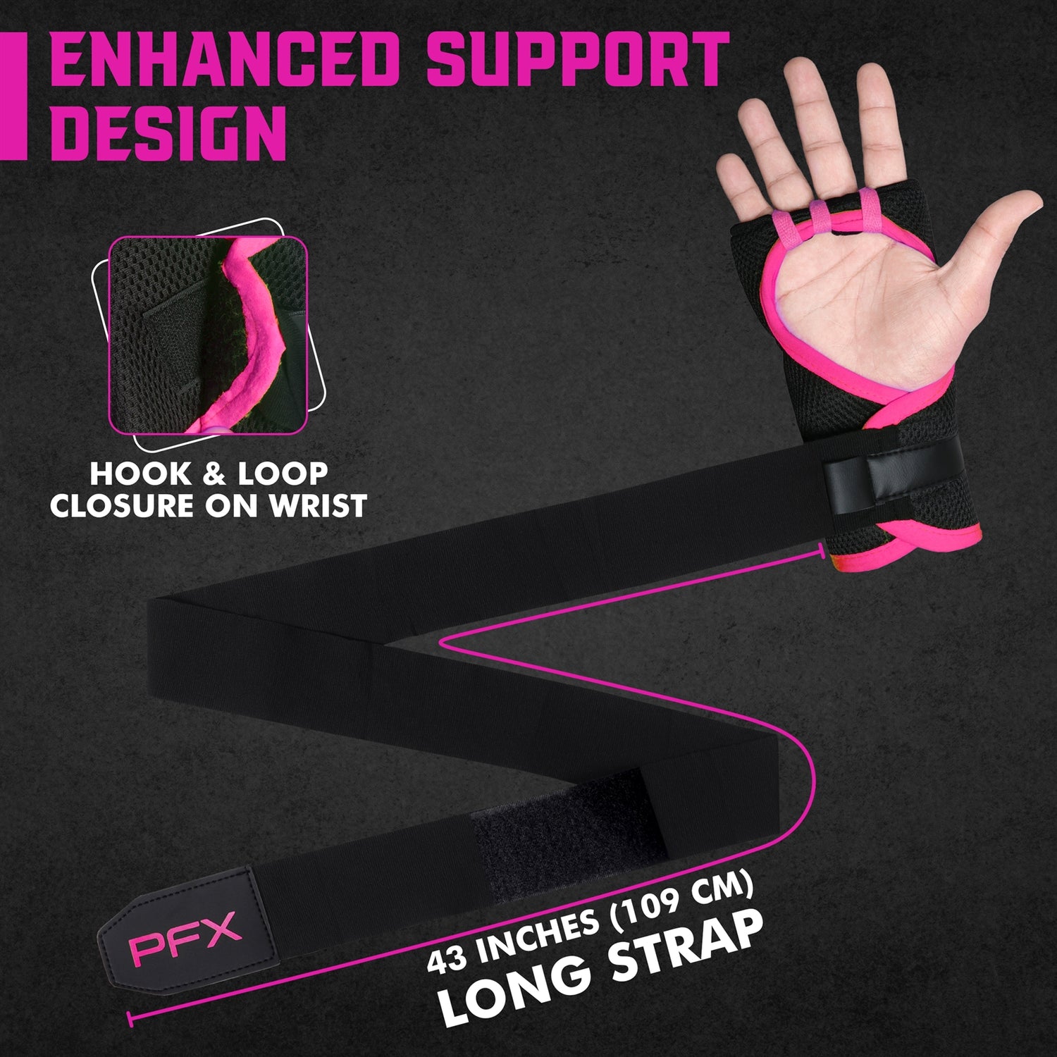 PFX Sports Fast Wraps | Quick-Wrap Boxing Inner Gloves for Knuckle Protection