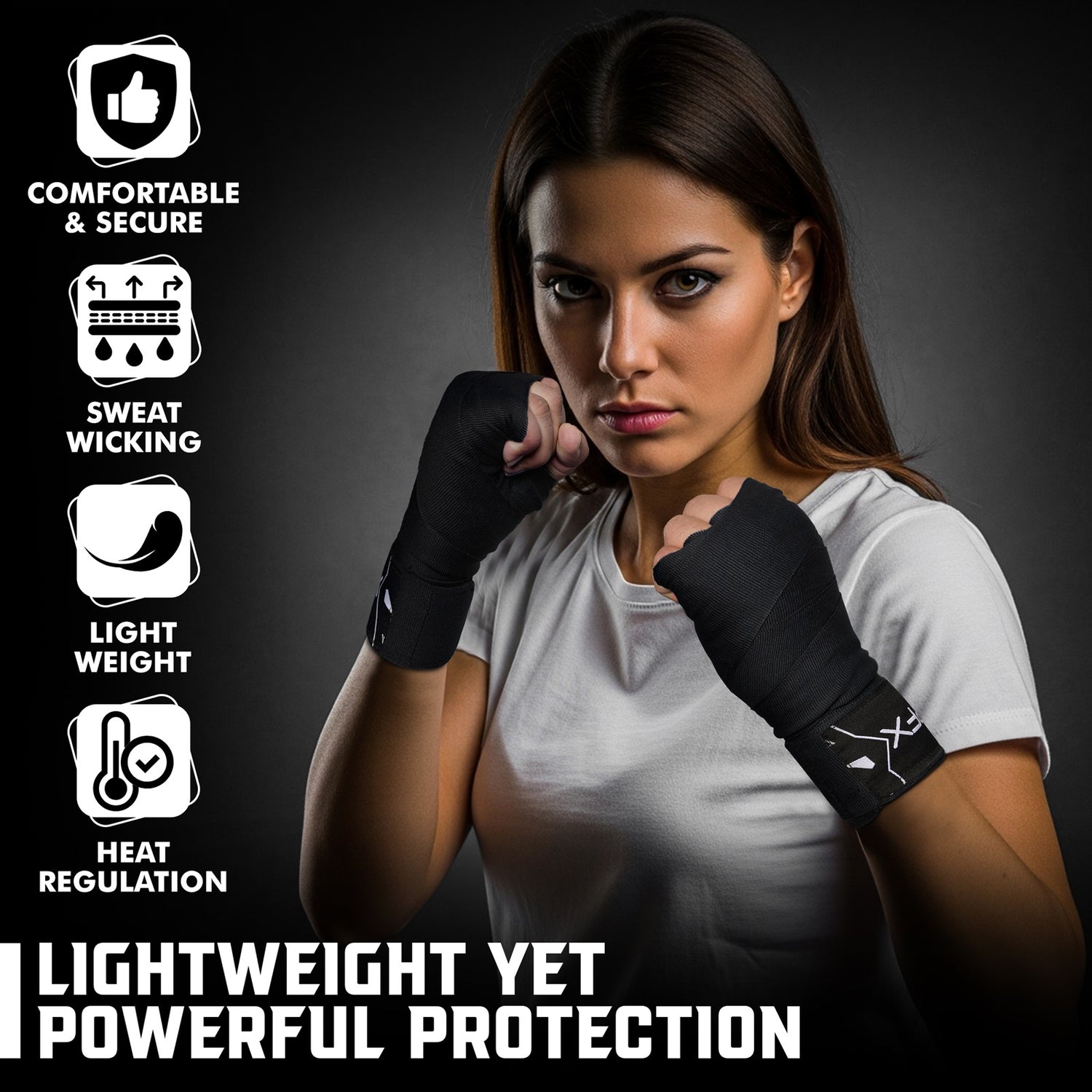 PFX Sports Professional Boxing Hand Wraps | 4.5M Extended Length