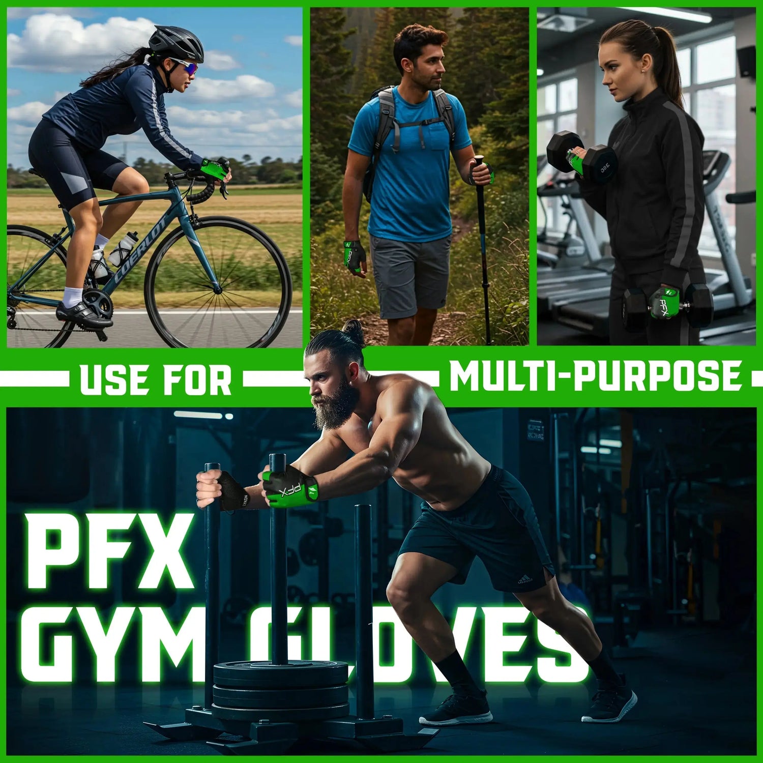 Half-Finger Gym Gloves – Breathable, Non-Slip, and Padded for Men & Women