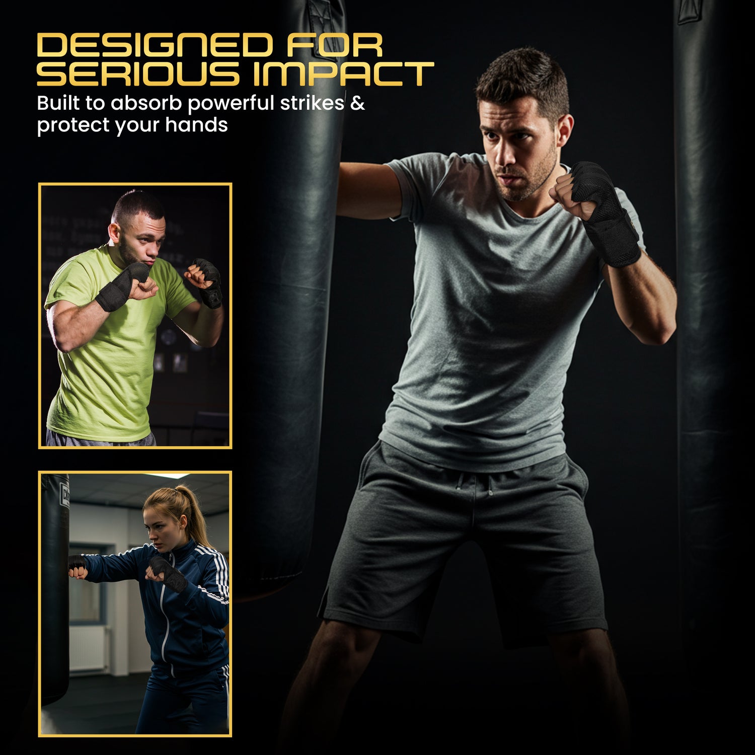 PFX Pro Gel Fast Hand Wraps – Ultimate Knuckle Protection & Wrist Support
