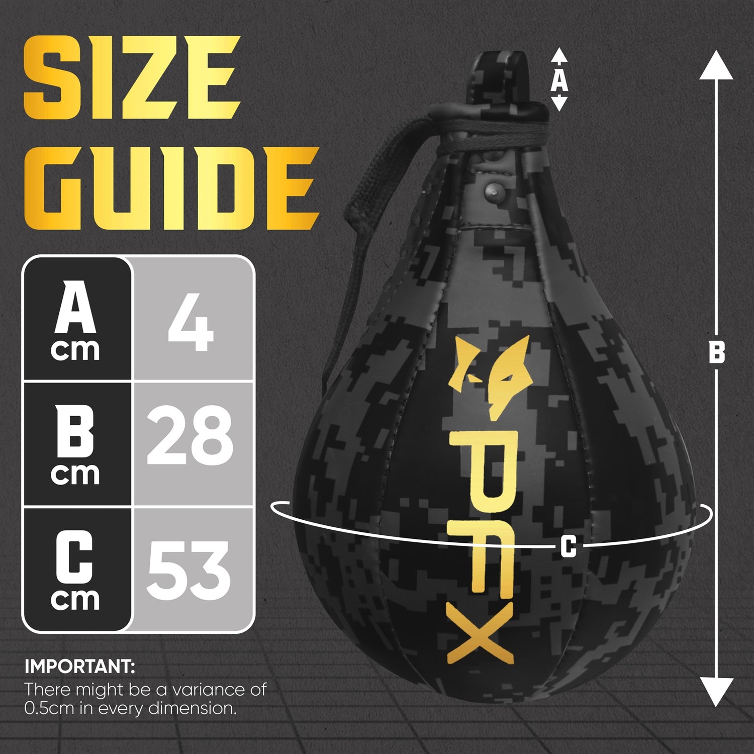 PFX Pro-Series Speed Bag | Premium PU Leather Boxing Speed Ball with 360° Swivel