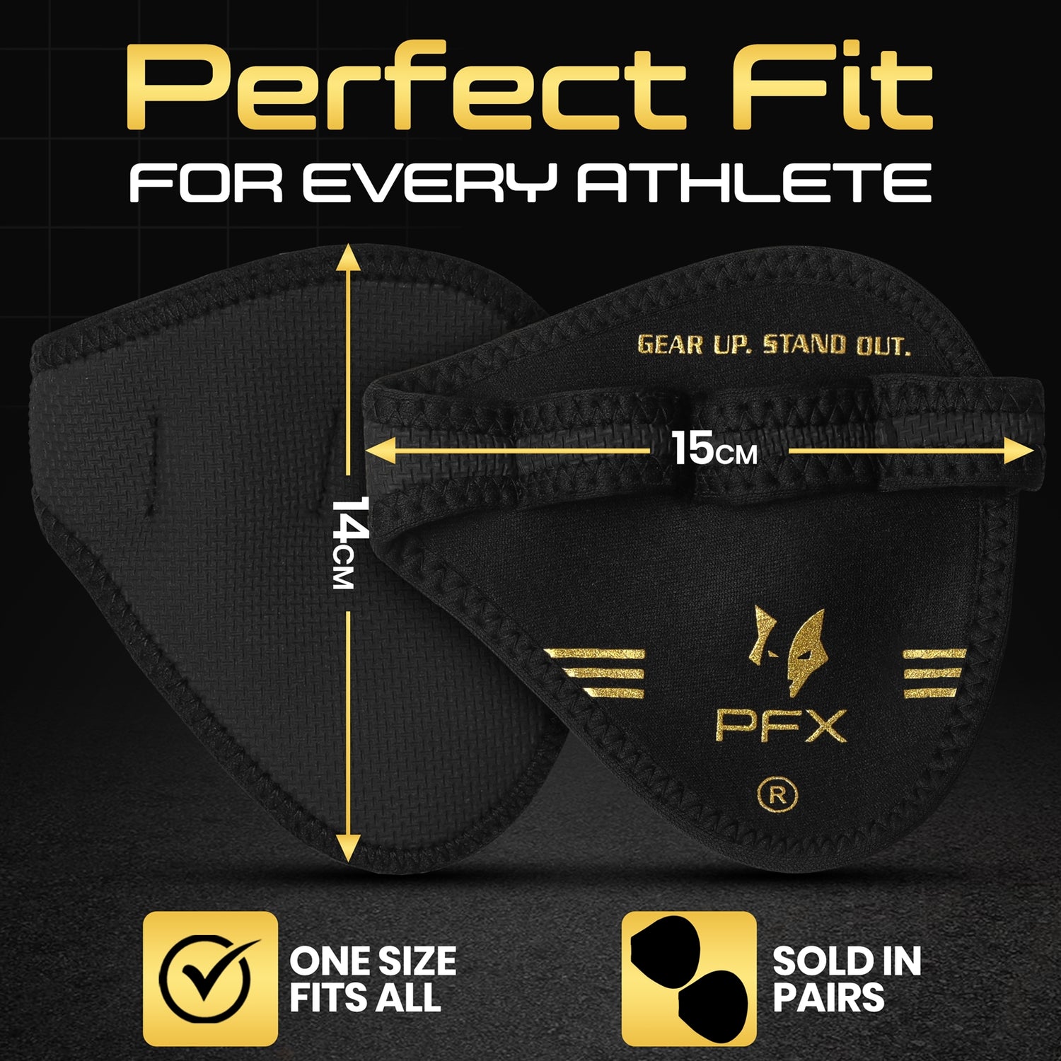 PFX Sports | Golden Reign Weightlifting Pads