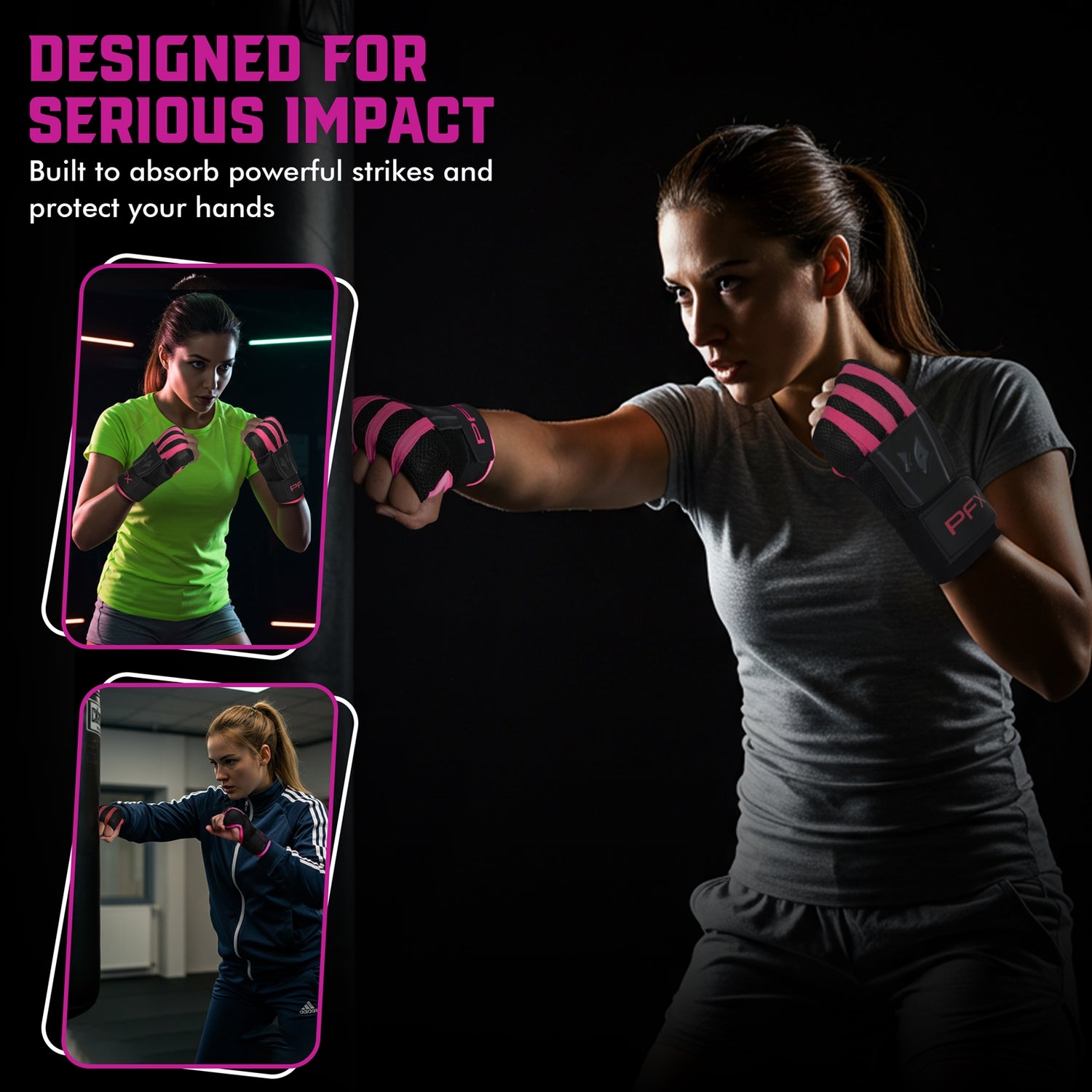 PFX Sports Fast Wraps | Quick-Wrap Boxing Inner Gloves for Knuckle Protection