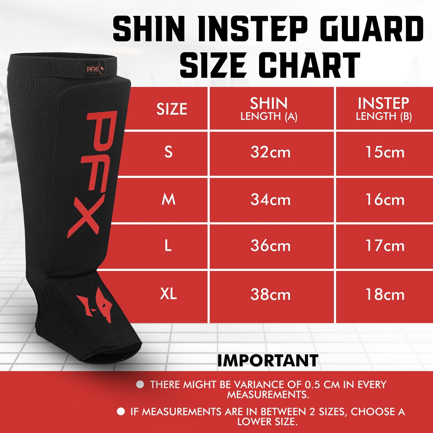 PFX Sports Shin Guard Foam