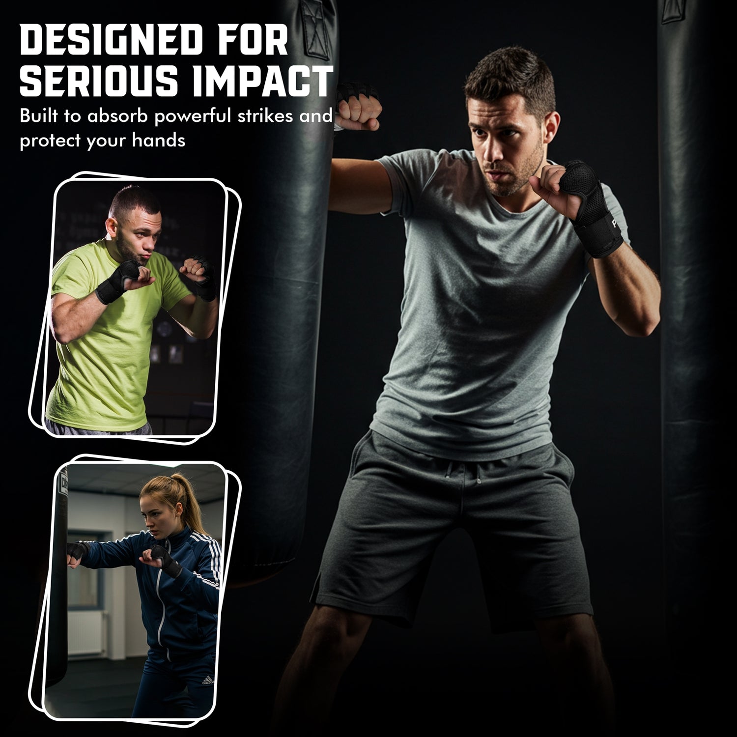 PFX Sports Fast Wraps | Quick-Wrap Boxing Inner Gloves for Knuckle Protection