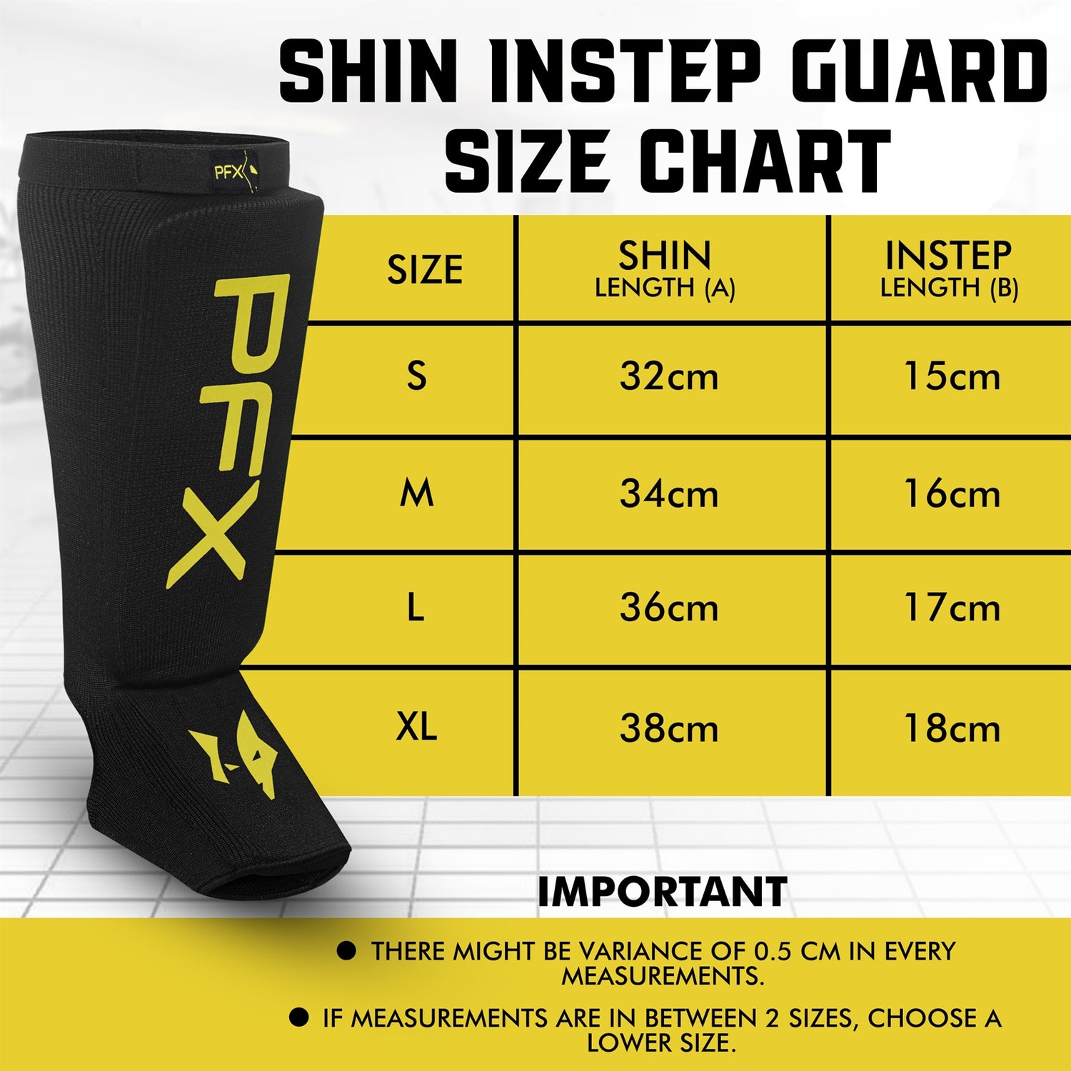 PFX Sports Shin Guard Foam