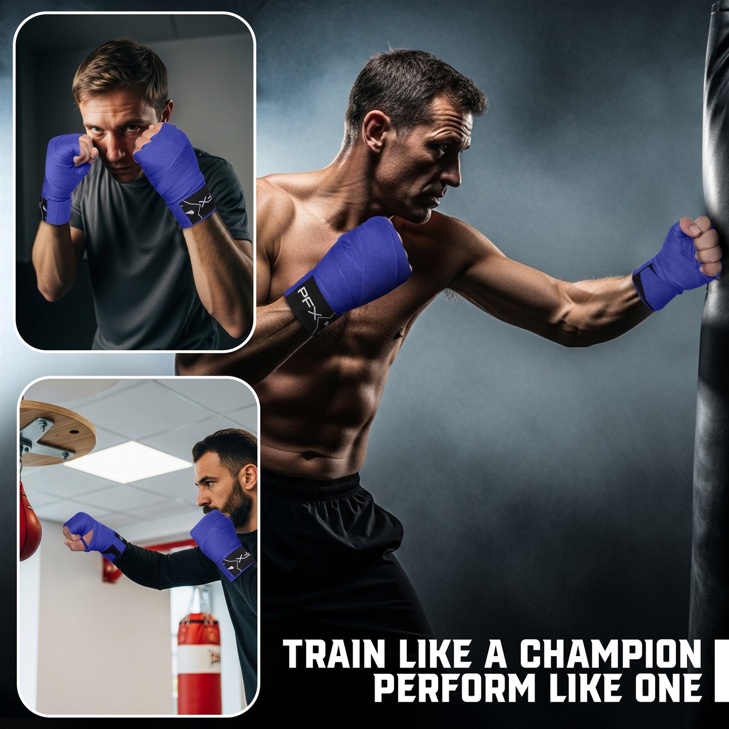 PFX Sports Professional Boxing Hand Wraps | 4.5M Extended Length