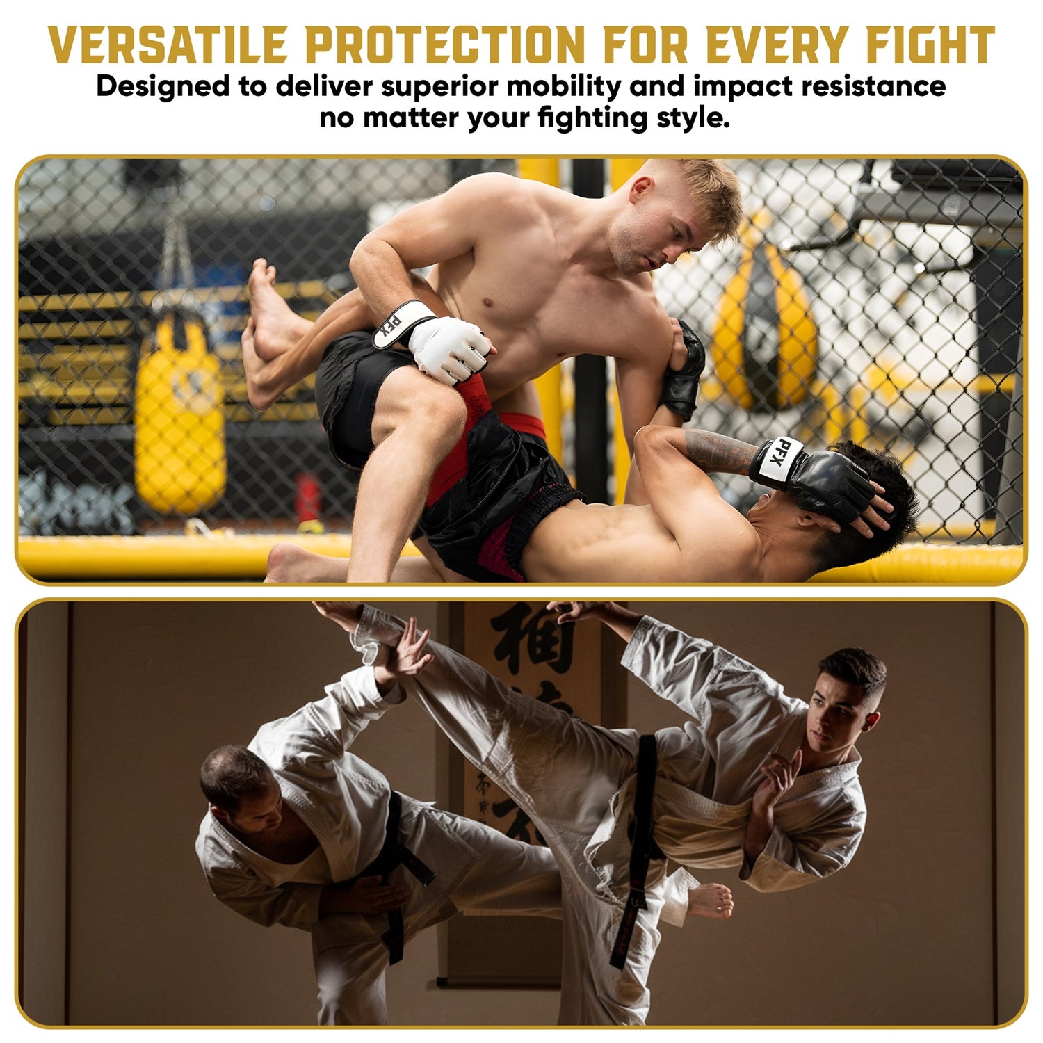 PFX Sports Professional Groin Guard & Cup Set | Essential Protection for Boxing & MMA