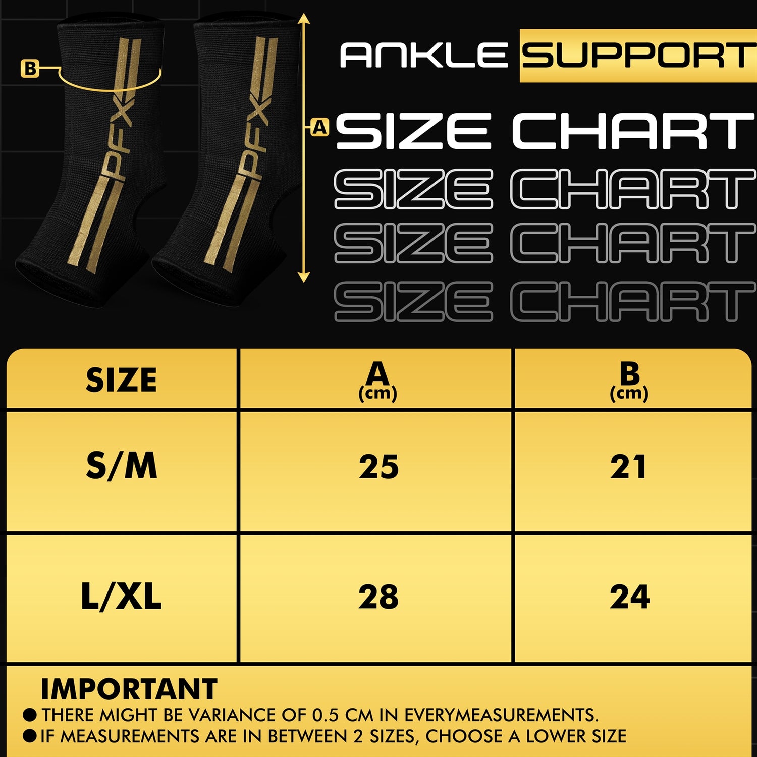 PFX Pro-Series Ankle Support Sleeves (Pair)