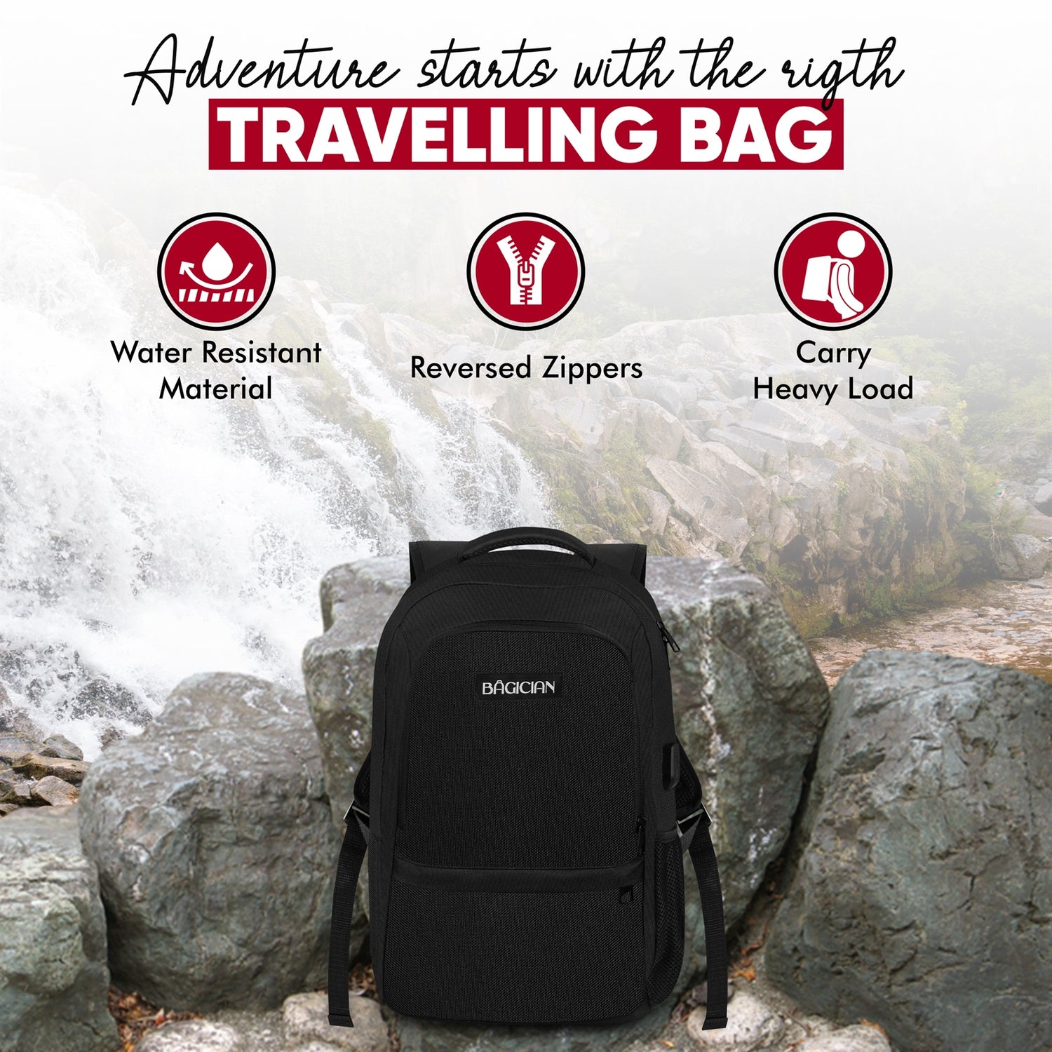Ultimate 2-Compartment All-Weather Travel Backpack – PFX Sports