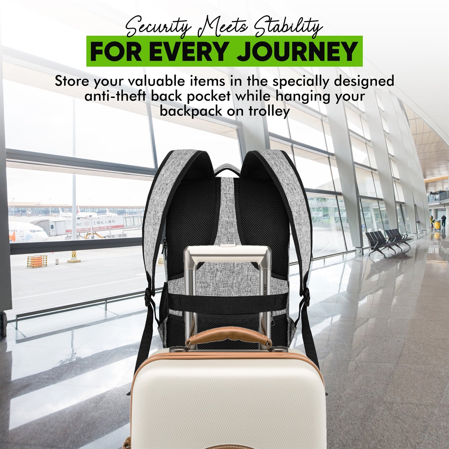 Ultimate 3-Compartment All-Weather Travel Backpack