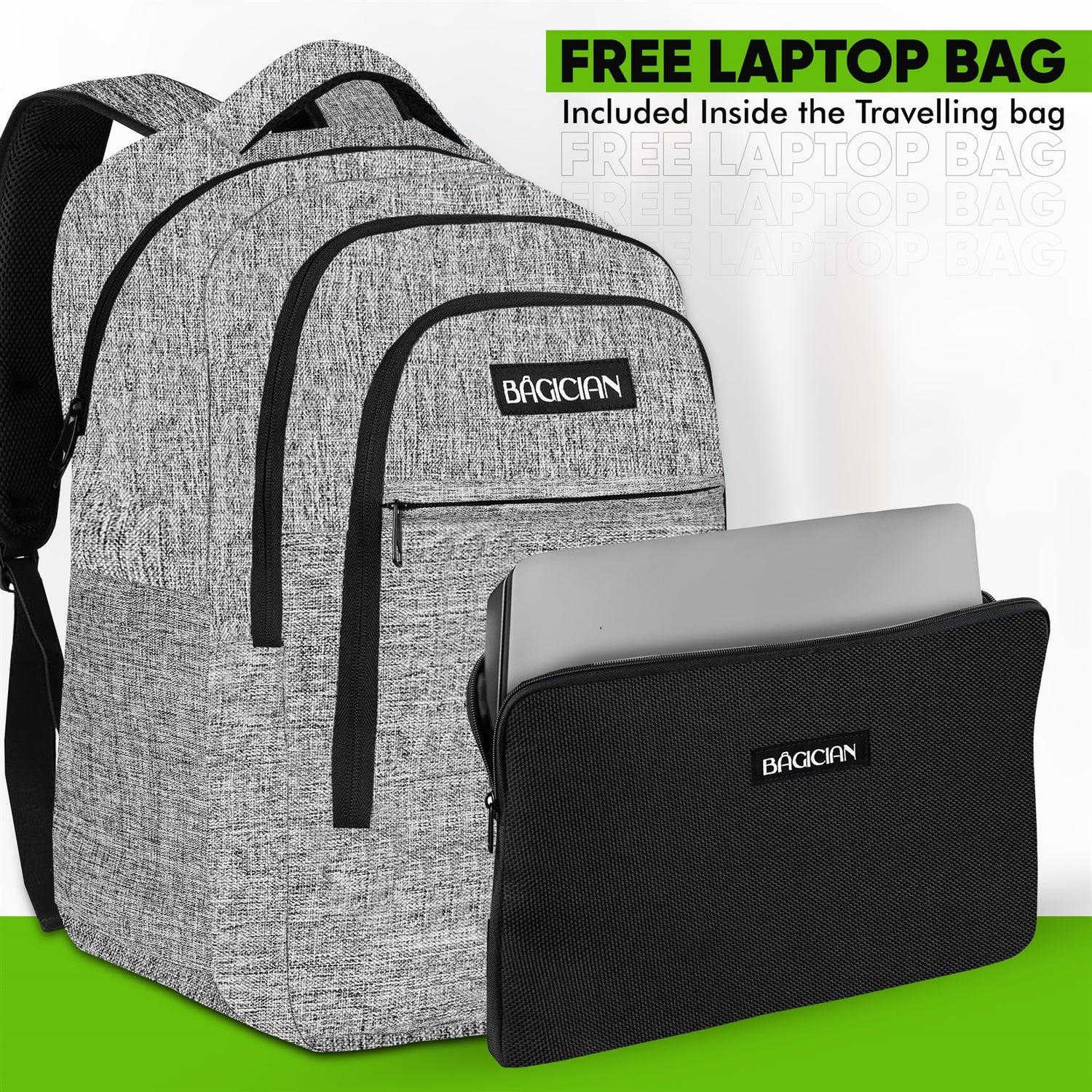 Ultimate 3-Compartment All-Weather Travel Backpack