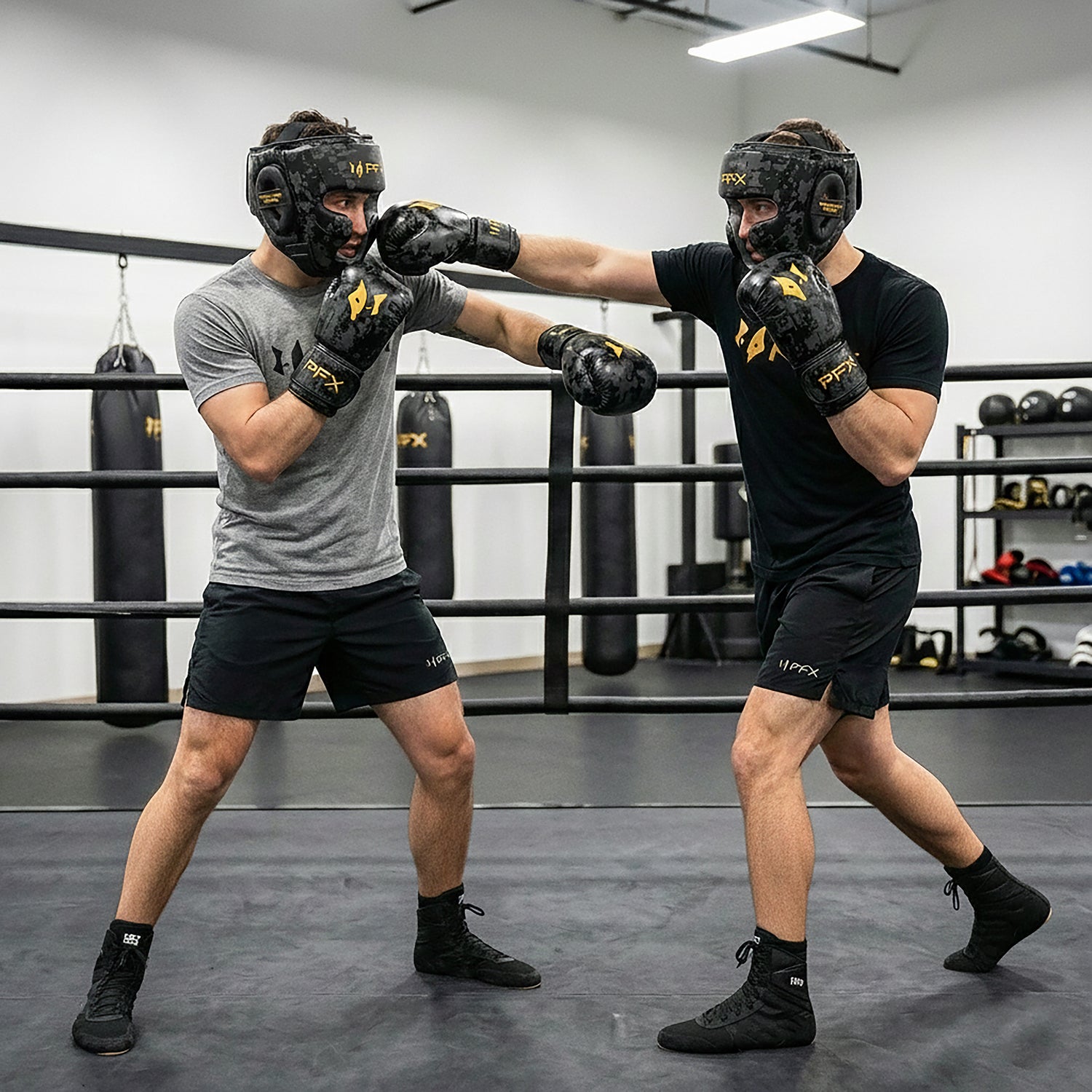 PFX Sports Ultimate Training Partner Bundle | Complete 2-Person Boxing Sparring Kit