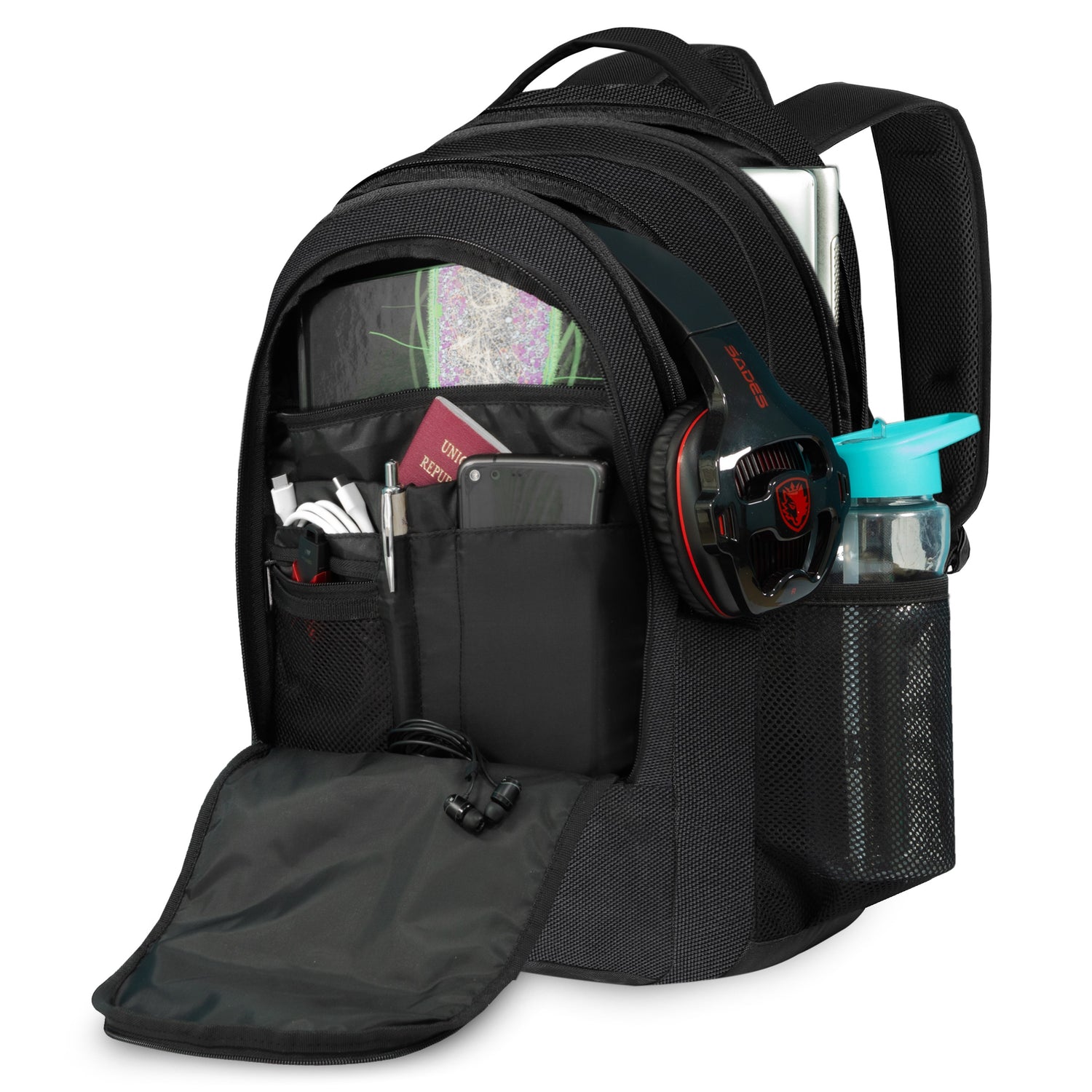 Ultimate 3-Compartment All-Weather Travel Backpack