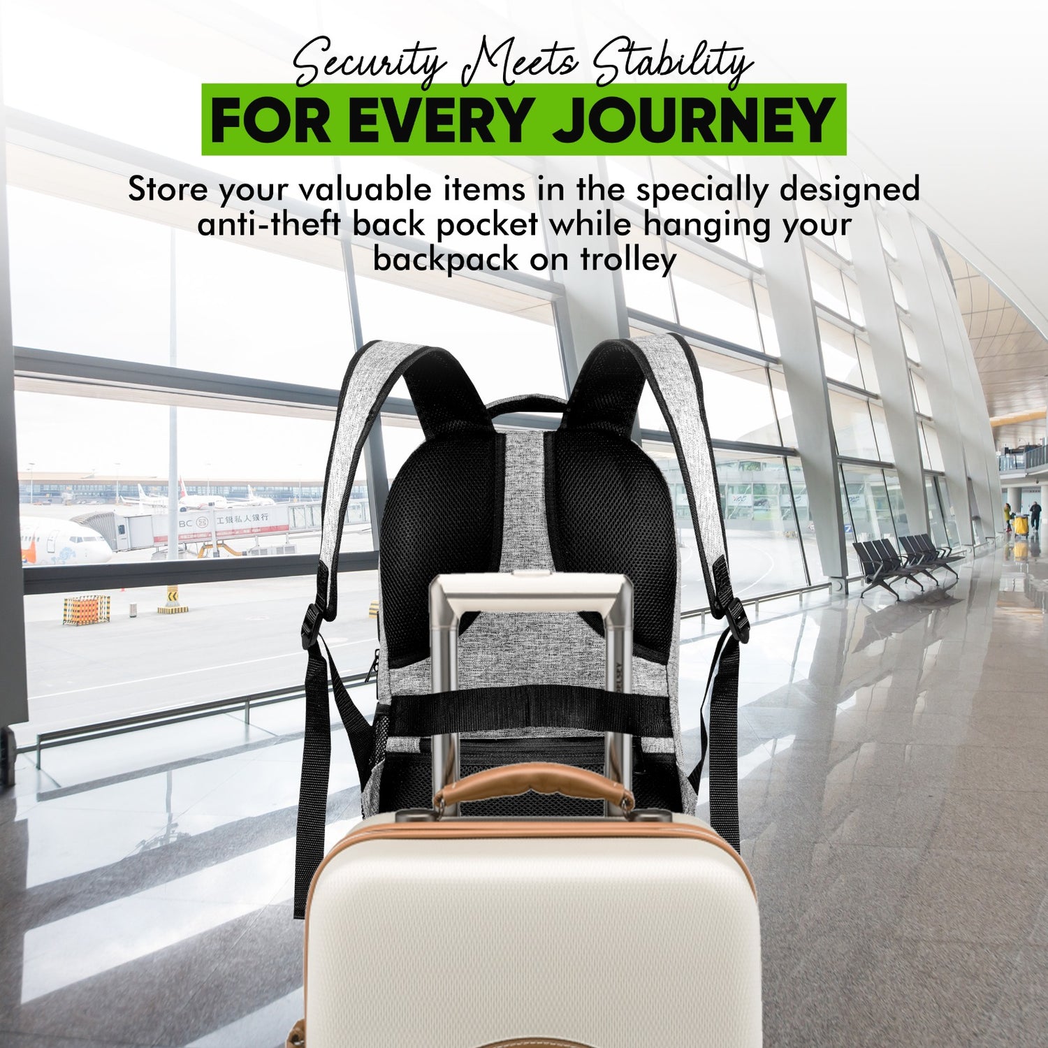 Ultimate 2-Compartment All-Weather Travel Backpack
