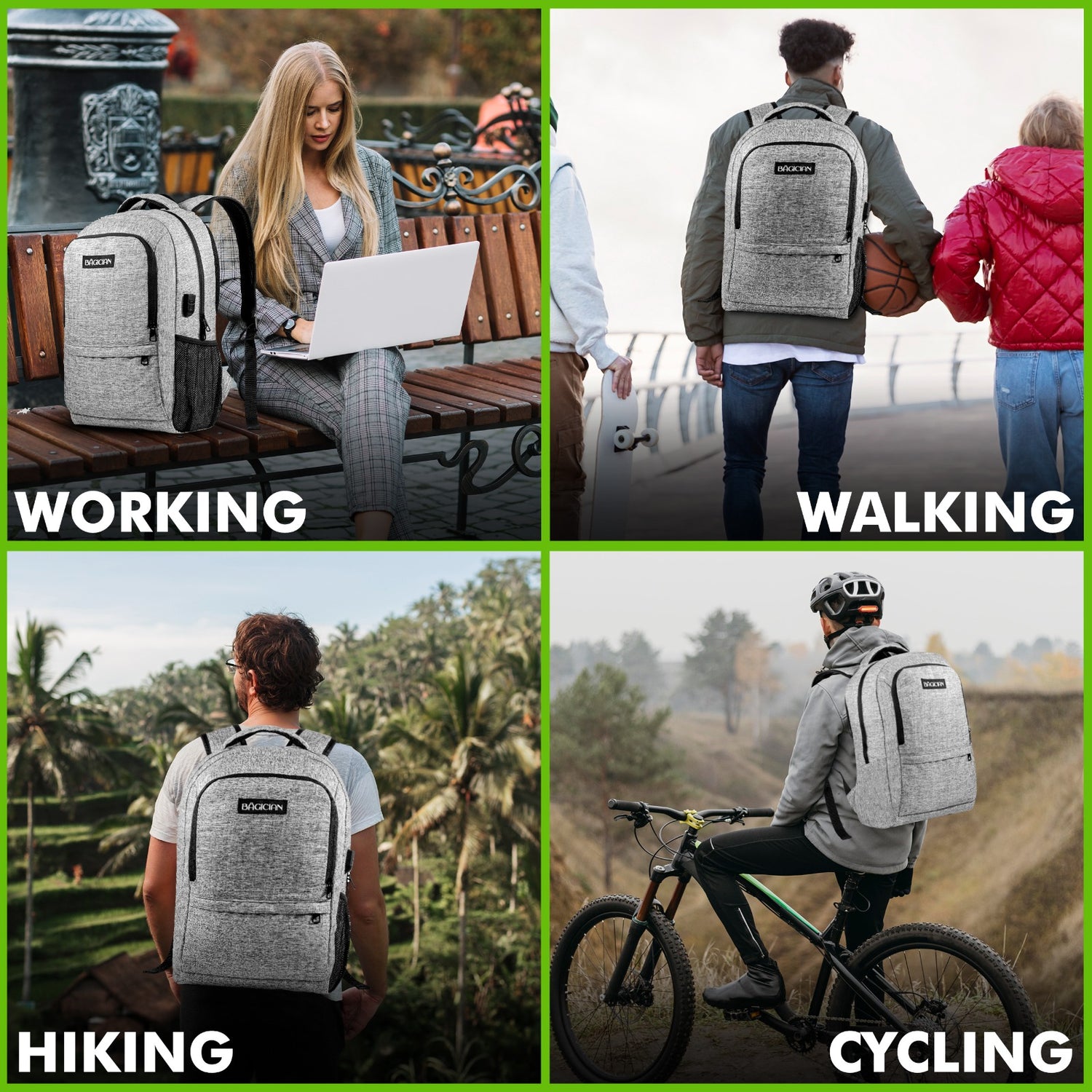 Ultimate 2-Compartment All-Weather Travel Backpack