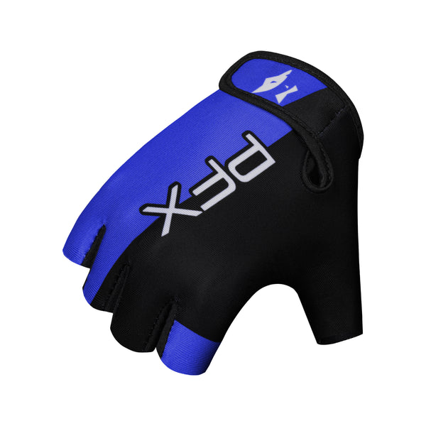 PFX - PX3 Sports Half-Finger Gym Gloves (Blue) – Breathable, Non-Slip, and Padded for Men & Women